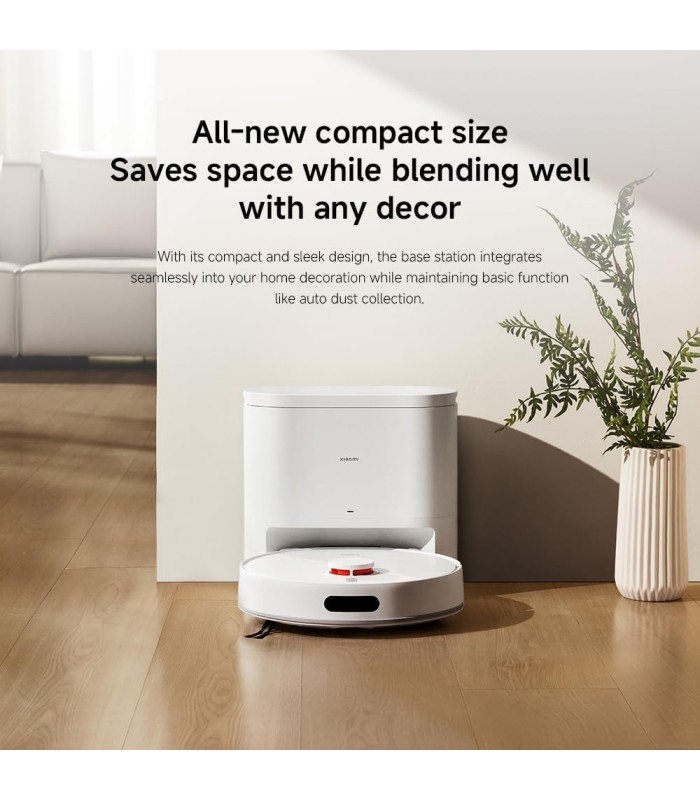 جارو رباتیک هوشمند شیائومی مدل Xiaomi Robot Vacuum H40 | رنگ سفید