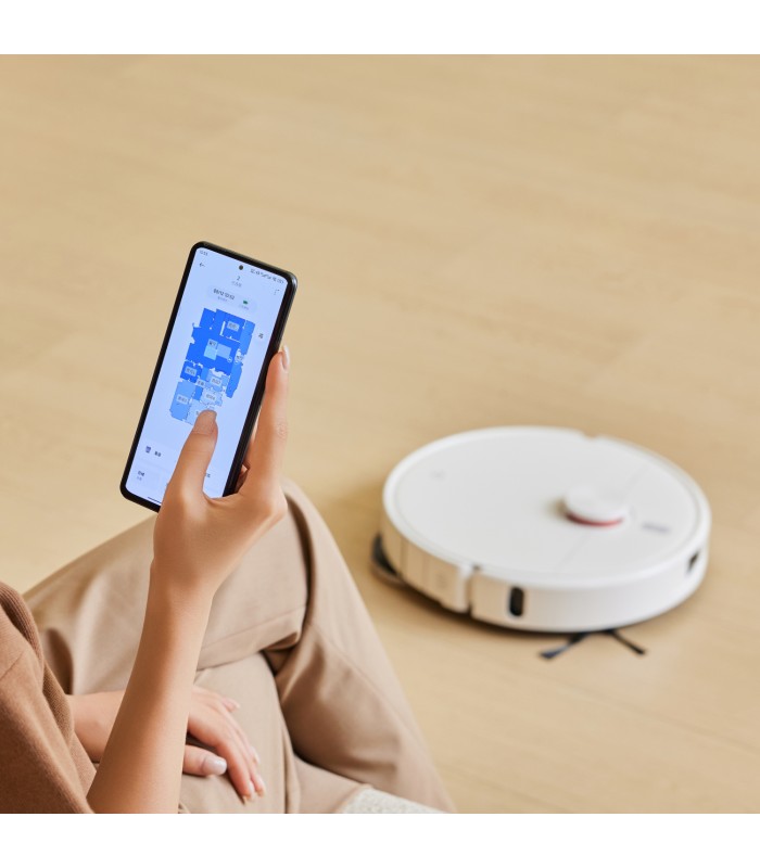 جارو رباتیک هوشمند شیائومی مدل Xiaomi Robot Vacuum H50 | رنگ سفید