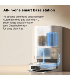 جارو رباتیک هوشمند شیائومی مدل Xiaomi Robot Vacuum X20 Plus | رنگ سفید