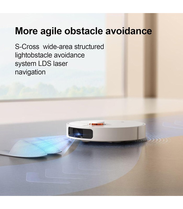 جارو رباتیک هوشمند شیائومی مدل Xiaomi Robot Vacuum X20 Plus | رنگ سفید
