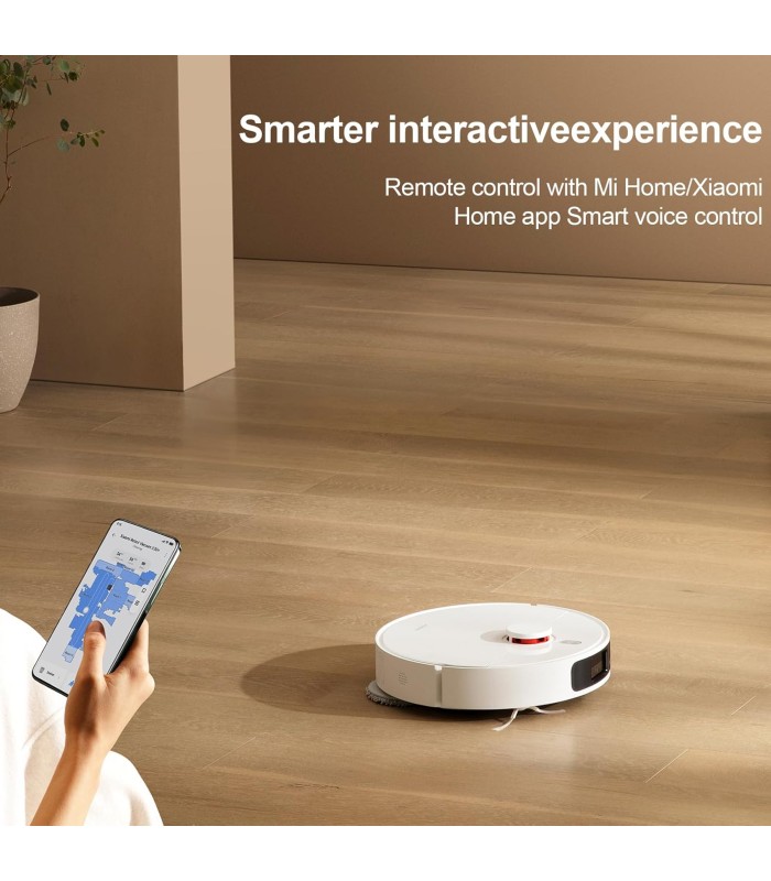 جارو رباتیک هوشمند شیائومی مدل Xiaomi Robot Vacuum X20 Plus | رنگ سفید