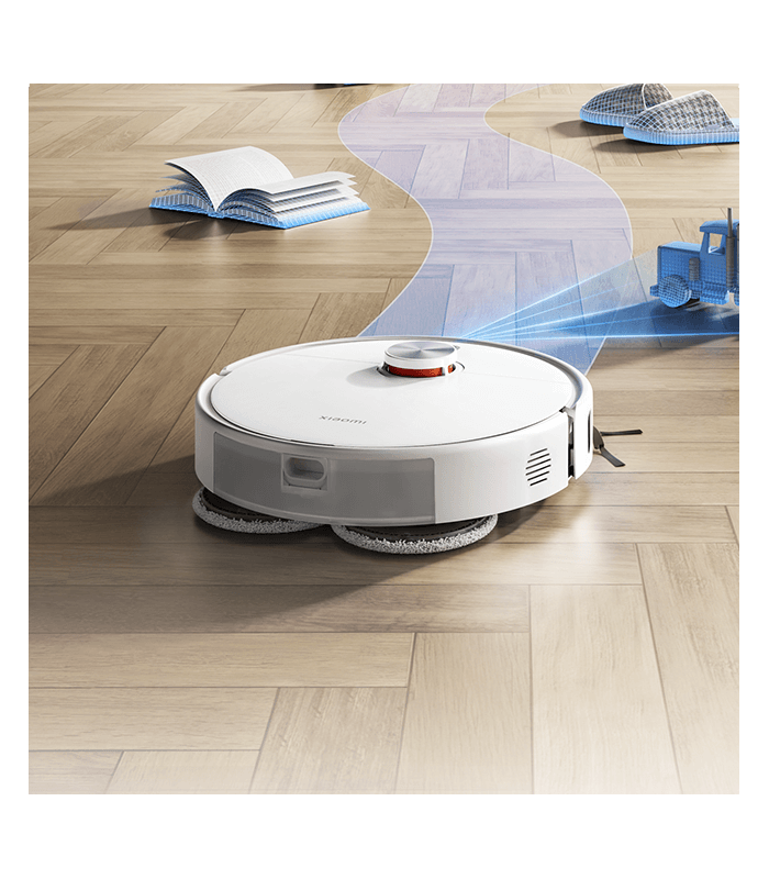 جارو رباتیک هوشمند شیائومی مدل Xiaomi Robot Vacuum X20 Plus | رنگ سفید