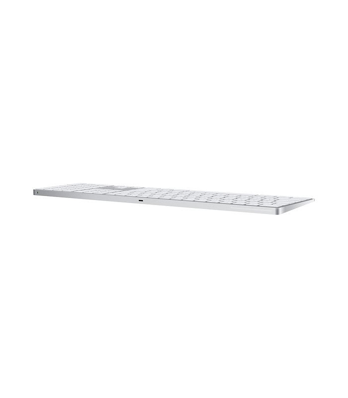 دست دوم - کیبورد بیسیم دست دوم کامل اپل مدل Magic Keyboard with Numeric رنگ نقره ای-USB A