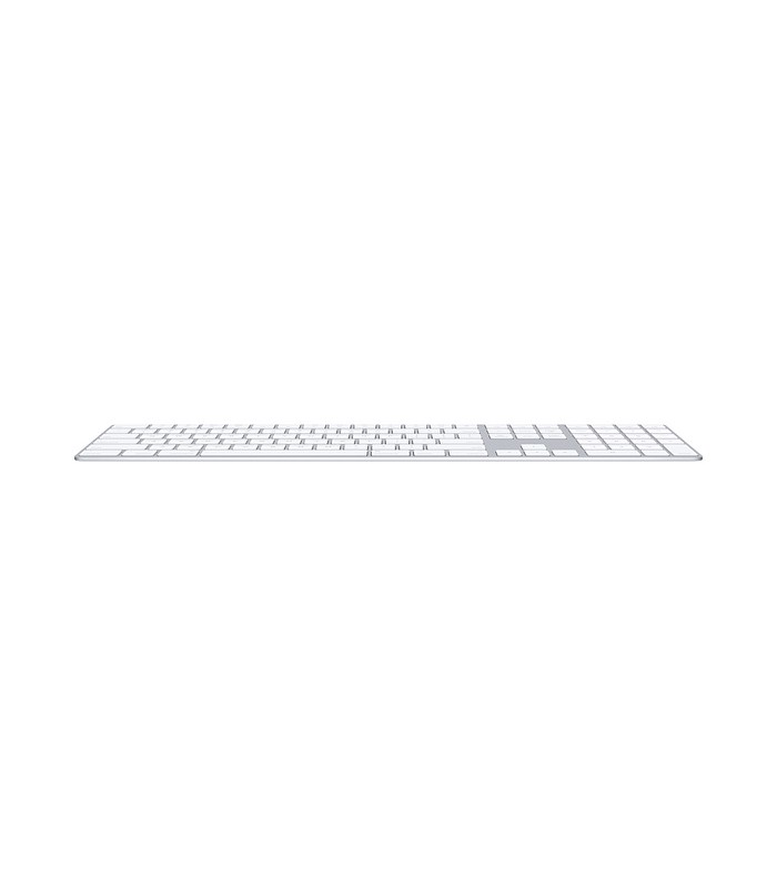دست دوم - کیبورد بیسیم دست دوم کامل اپل مدل Magic Keyboard with Numeric رنگ نقره ای-USB A