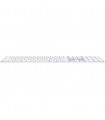 دست دوم - کیبورد بیسیم دست دوم کامل اپل مدل Magic Keyboard with Numeric رنگ نقره ای-USB A