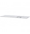 دست دوم - کیبورد بیسیم دست دوم کامل اپل مدل Magic Keyboard with Numeric رنگ نقره ای-USB A