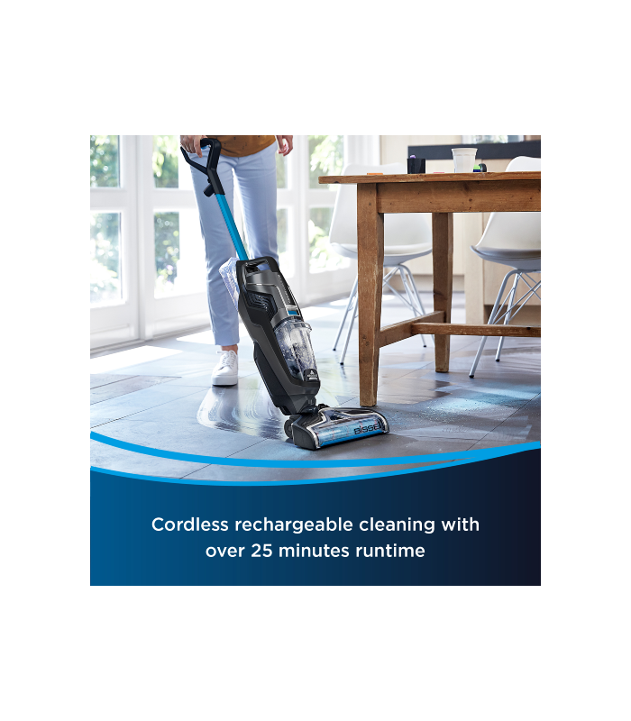 جارو شارژی و کف‌شوی بیسل مدل BISSELL Crosswave Cordless C6 3566E