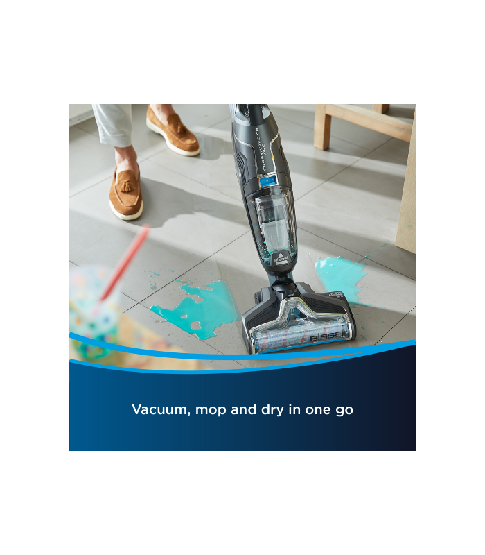 جارو شارژی و کف‌شوی بیسل مدل BISSELL Crosswave Cordless C6 3566E