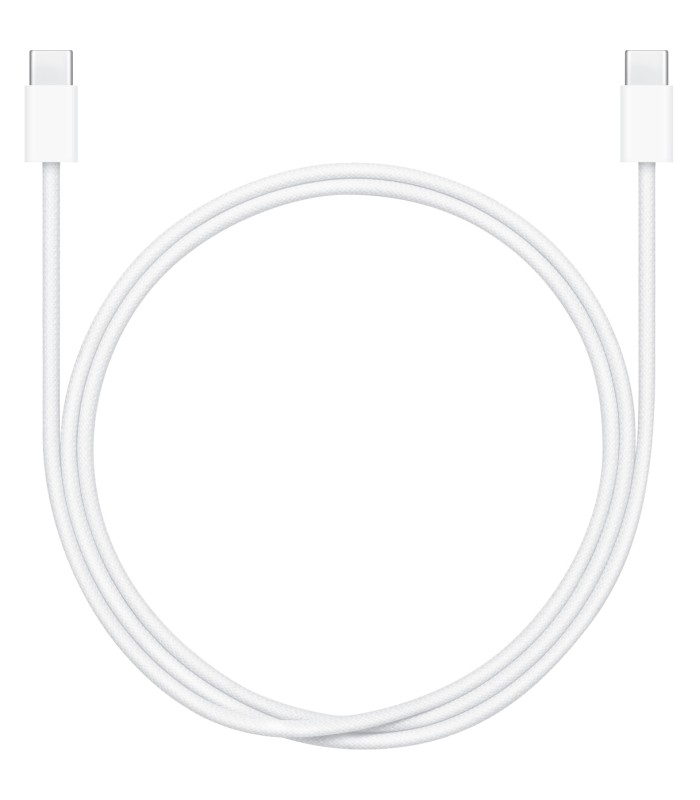 کابل کنفی دو سر USB-C اپل با طول ۱ متر مدل Apple USB-C 60W Charge Cable | اصلی - بدون جعبه