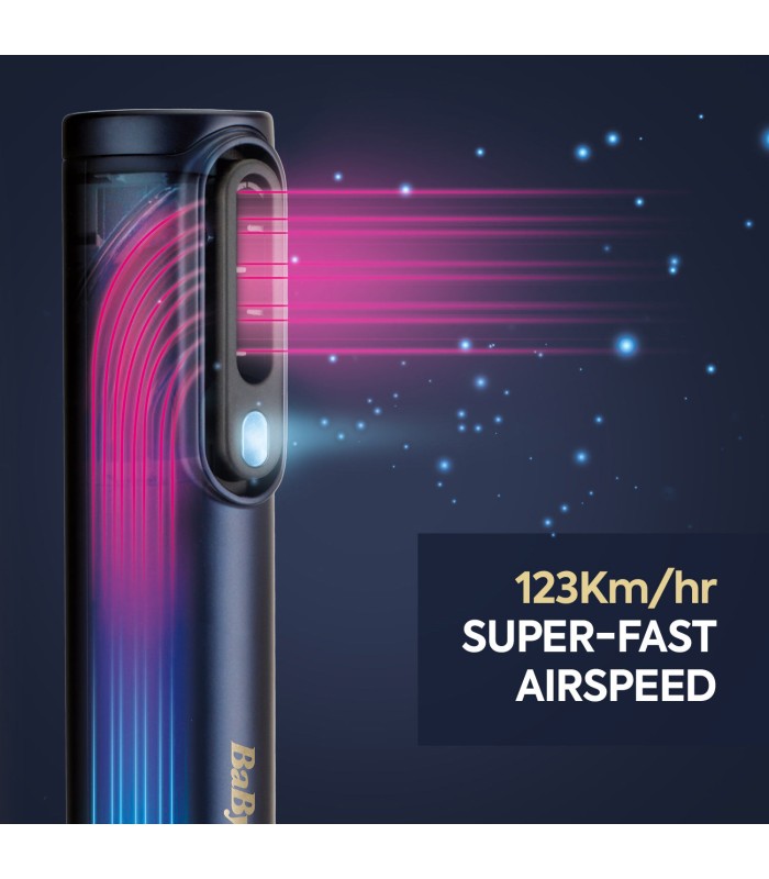سشوار و حالت‌دهنده موی بابیلیس مدل Babyliss Air Wand AS6550E