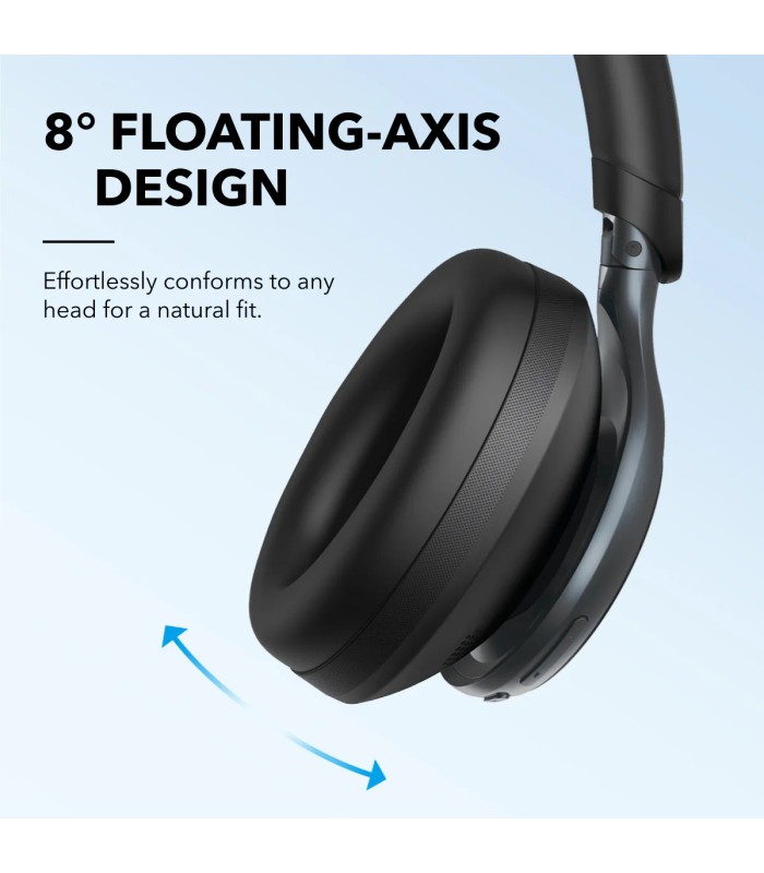 هدفون بی‌سیم روگوشی انکر مدل Anker soundcore Space One A3035 | رنگ مشکی