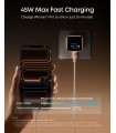 آداپتور شارژر ۴۵ وات انکر مدل Anker Nano 45W A121D | رنگ سفید