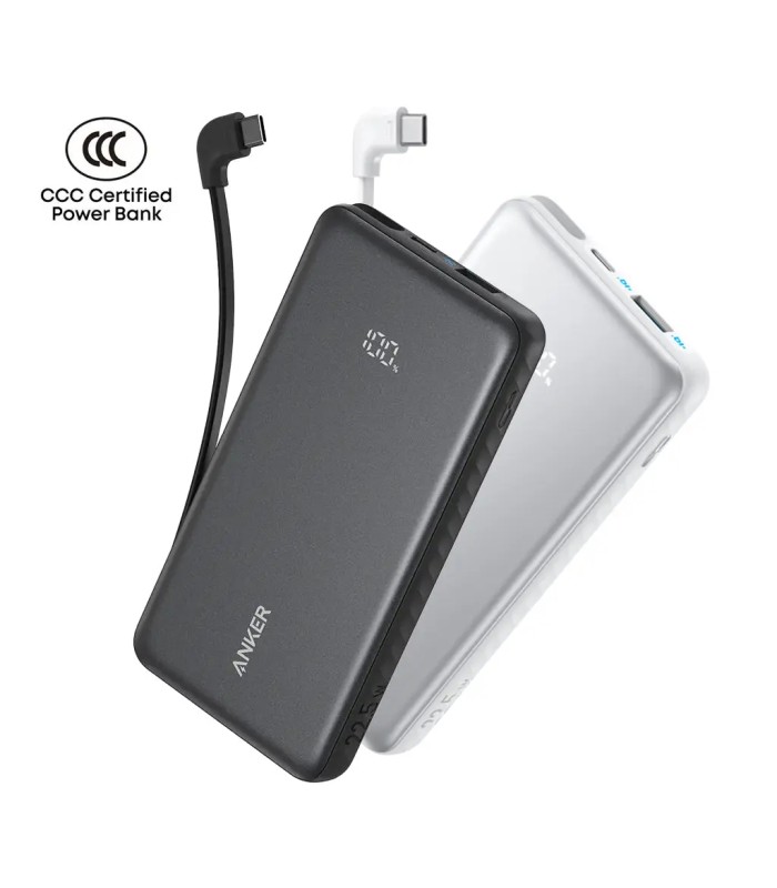 پاوربانک ۱۰ هزار انکر مدل Anker Zolo 10,000 mAh Power Bank A110D | رنگ مشکی