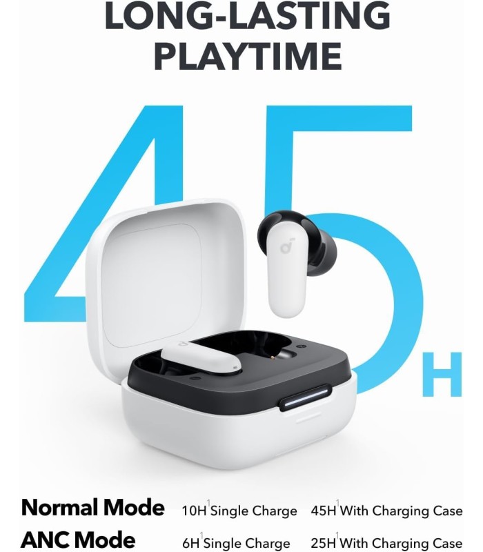 هدفون بی‌سیم انکر مدل Anker Soundcore R50i NC A3959 | سفید