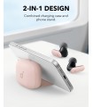 هدفون بی‌سیم انکر مدل Anker Soundcore R50i NC A3959 | صورتی