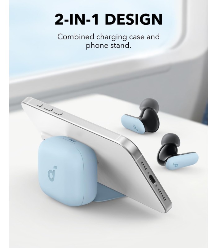 هدفون بی‌سیم انکر مدل Anker Soundcore R50i NC A3959 | آبی