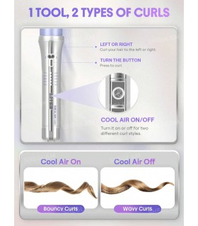 فر کننده مو شیگلم مدل Sheglam One Touch Airflow Styler Pro 1.25"/32mm | سایز ۳۲ میلی‌متر
