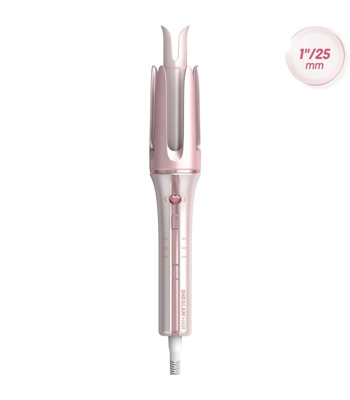 فر کننده مو شیگلم مدل Sheglam Cupid's Charm One-Touch Instant Curler 1"/25mm | سایز ۲۵ میلی‌متر