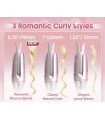 فر کننده مو شیگلم مدل Sheglam Cupid's Charm One-Touch Instant Curler 0.75"/19mm | سایز ۱۹ میلی‌متر