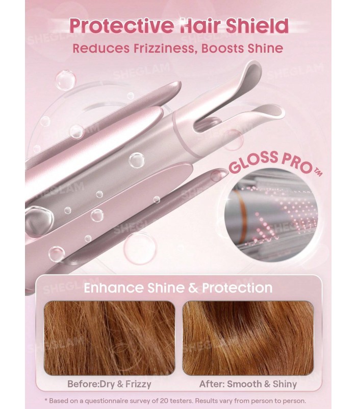 فر کننده مو شیگلم مدل Sheglam Cupid's Charm One-Touch Instant Curler 1.25"/32mm | سایز ۳۲ میلی‌متر