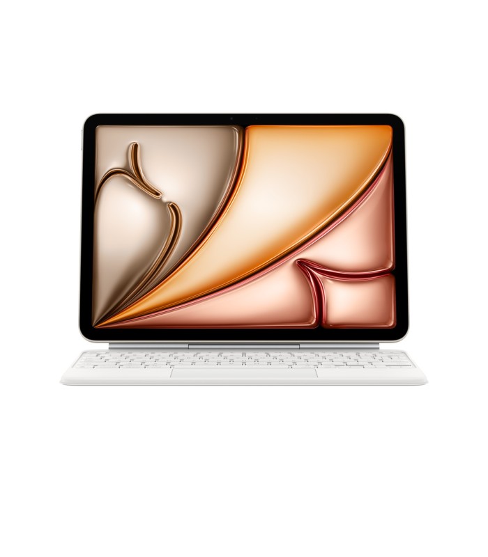 مجیک کیبورد آیپد ایر ۱۱ اینچی سفید مدل Magic Keyboard for iPad Air 11‑inch (M3)
