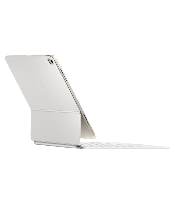 مجیک کیبورد آیپد ایر ۱۳ اینچی سفید مدل Magic Keyboard for iPad Air 13‑inch (M3)