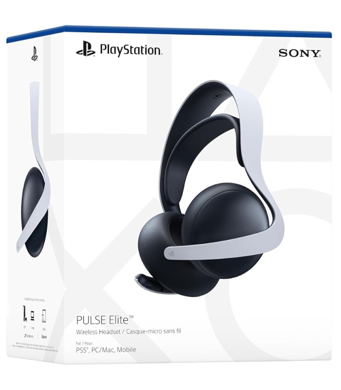 هدست پلی‌استیشن ۵ مدل Playstation 5 PULSE Elite | رنگ سفید