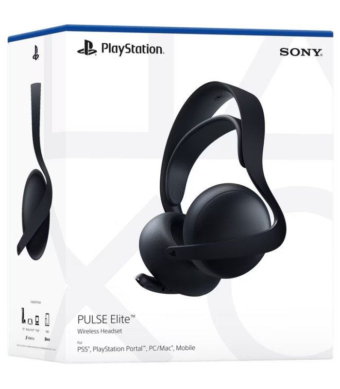 هدست پلی‌استیشن ۵ مدل Playstation 5 PULSE Elite | رنگ مشکی