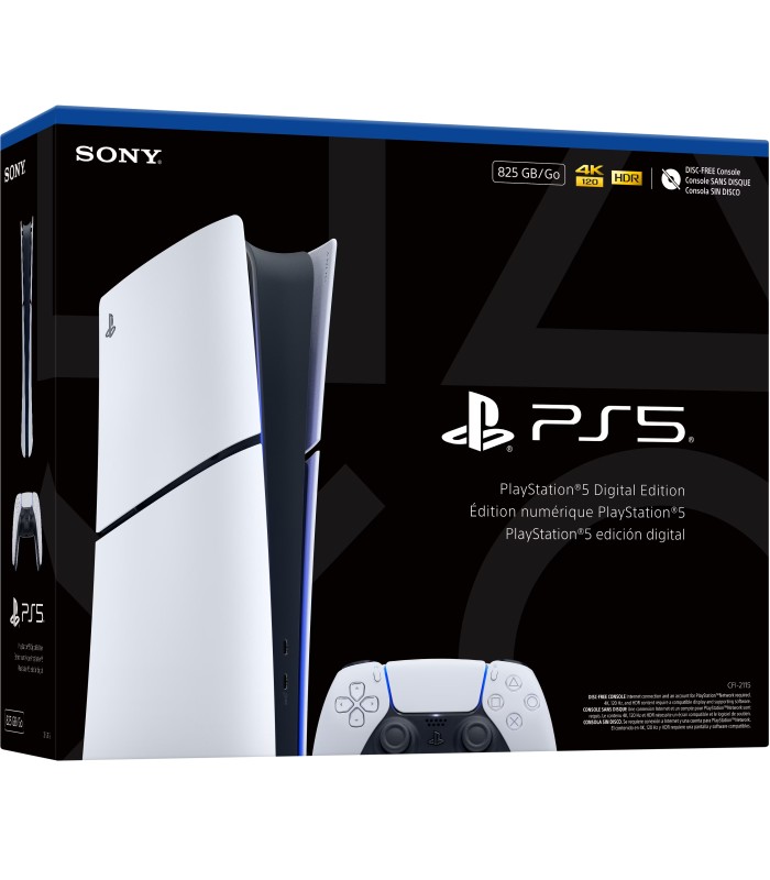 کنسول بازی سونی پلی استیشن ۵ مدل اسلیم دیجیتال | Sony PlayStation 5 Slim Digital CFI-2116