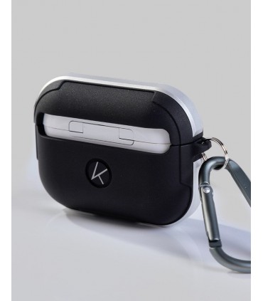 قاب محافظ ایرپادز پرو از برند K-Doo رنگ نقره ای