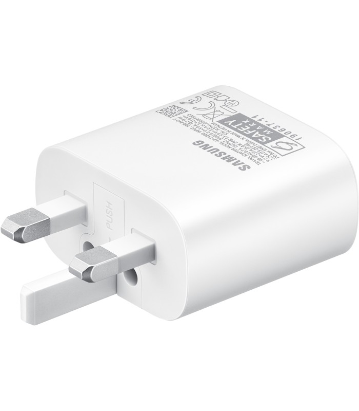 آداپتور ۲۵ وات سامسونگ مدل Samsung 25W Wall Charger Ta800 | رنگ سفید