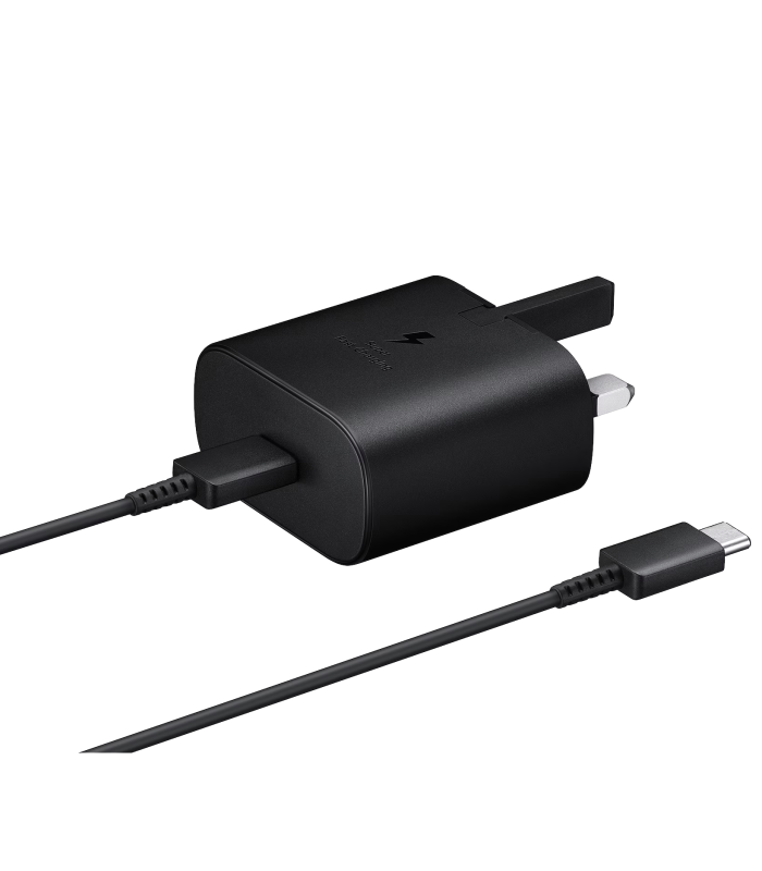آداپتور ۲۵ وات سامسونگ مدل Samsung 25W Wall Charger Ta800 | رنگ مشکی