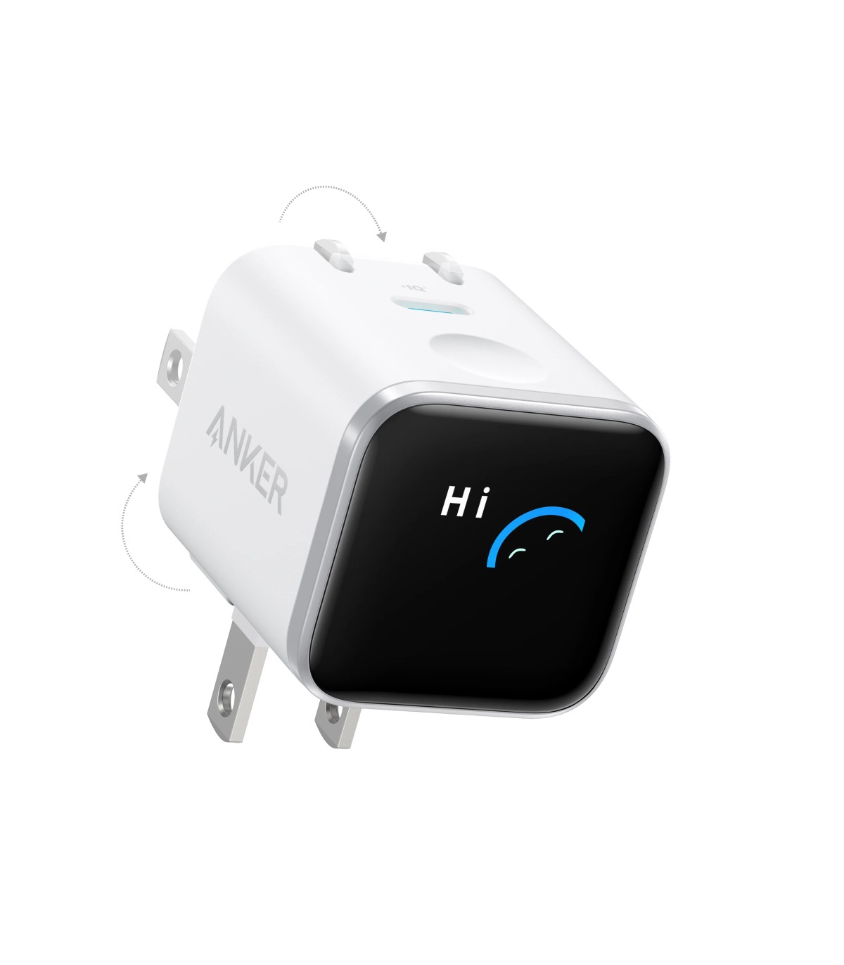 آداپتور شارژر ۴۵ وات انکر مدل Anker Nano 45W A121D | رنگ سفید
