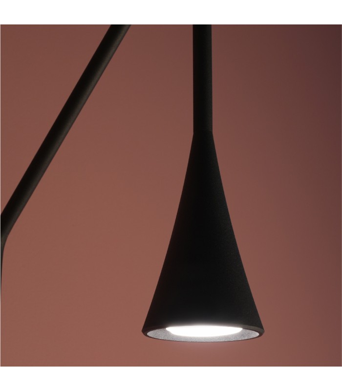 آباژور ایستاده ایلکین مدل ilkeen LIGHT POLE | رنگ مشکی