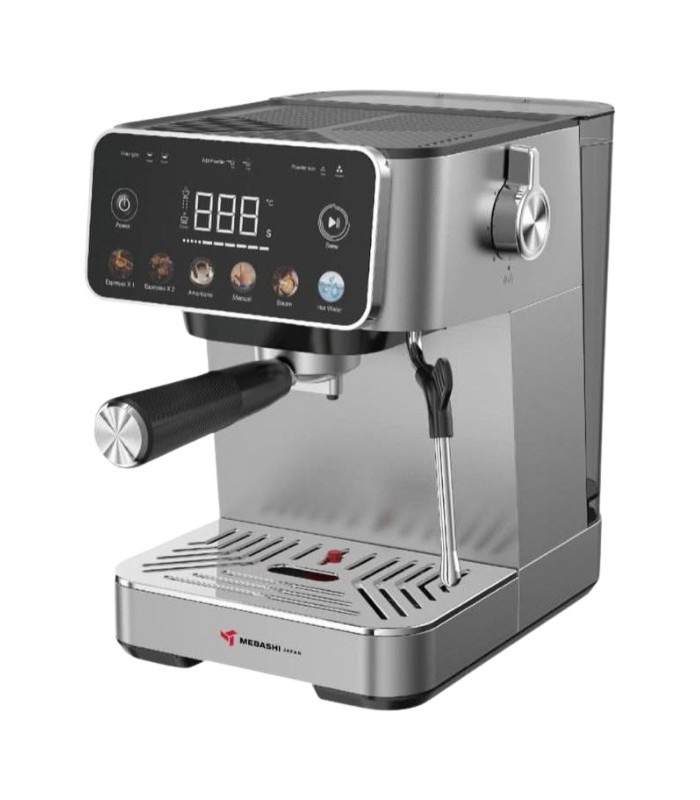 خرید اسپرسو ساز مباشی ME-ECM2122 رنگ استیل