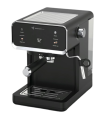 اسپرسو ساز مباشی مدل Mebashi Espresso Coffee Machine Touch Screen Display ME-ECM2117 | رنگ مشکی