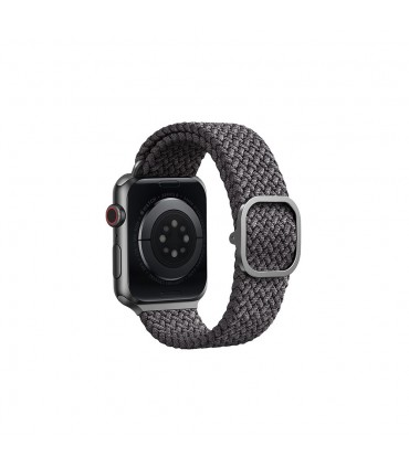 بند بافته شده اپل واچ یونیک مدل UNIQ Aspen رنگ خاکستری  سایز 38/40/41