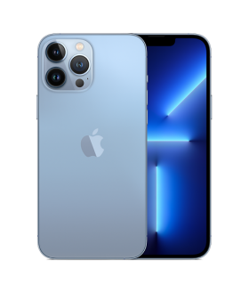 گوشی موبایل اپل iPhone 13 Pro Max رنگ آبی ظرفیت 256GB-دو سیمکارت -نات اکتیو