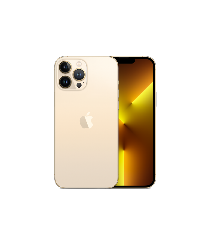 گوشی موبایل اپل iPhone 13 Pro Max رنگ طلایی ظرفیت 256GB-دو سیمکارت -نات اکتیو