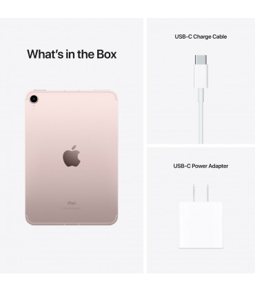 آیپد مینی ۸.۳ اینچی نسل ششم (۲۰۲۱) رنگ صورتی با ظرفیت ۶۴ گیگابایت WiFi-5G LTE