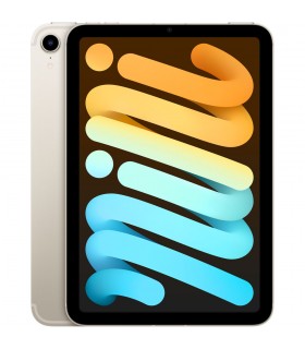 آیپد مینی ۸.۳ اینچی نسل ششم (۲۰۲۱) رنگ سفید با ظرفیت ۲۵۶ گیگابایت WiFi-5G LTE