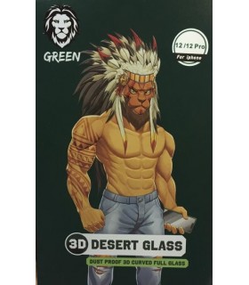 گلس شفاف گرین مدل 3D Desert Glass مناسب برای گوشی 12/12 Pro