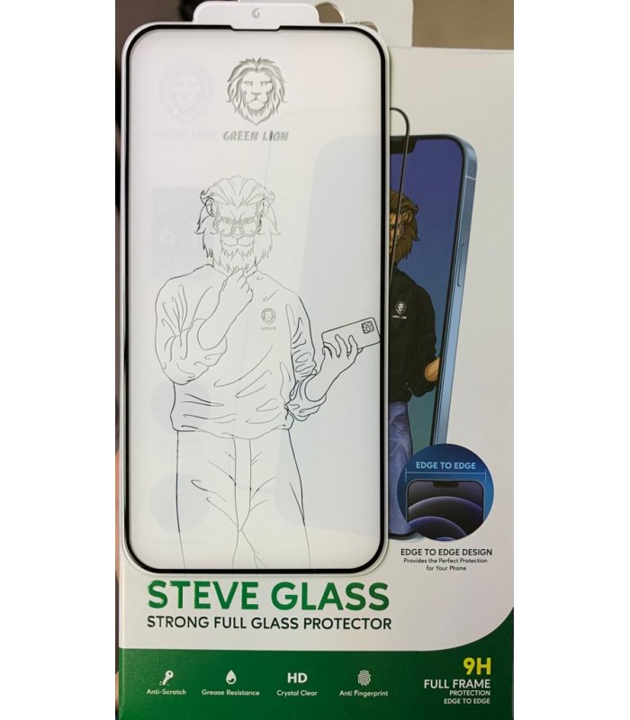 گلس گرین مدل Steve Glass مناسب برای گوشی 13/13 Pro