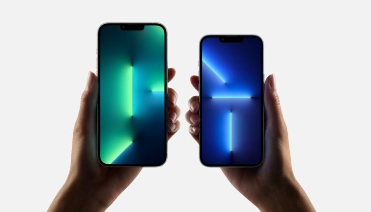 صفحه نمایش آیفون ۱۳ پرو و پرومکس