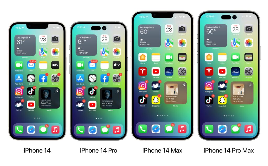 iphone 14 lineup