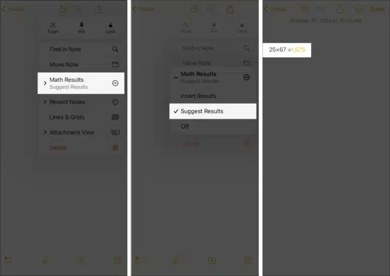 حل معادلات ریاضی با آیفون و آیپد