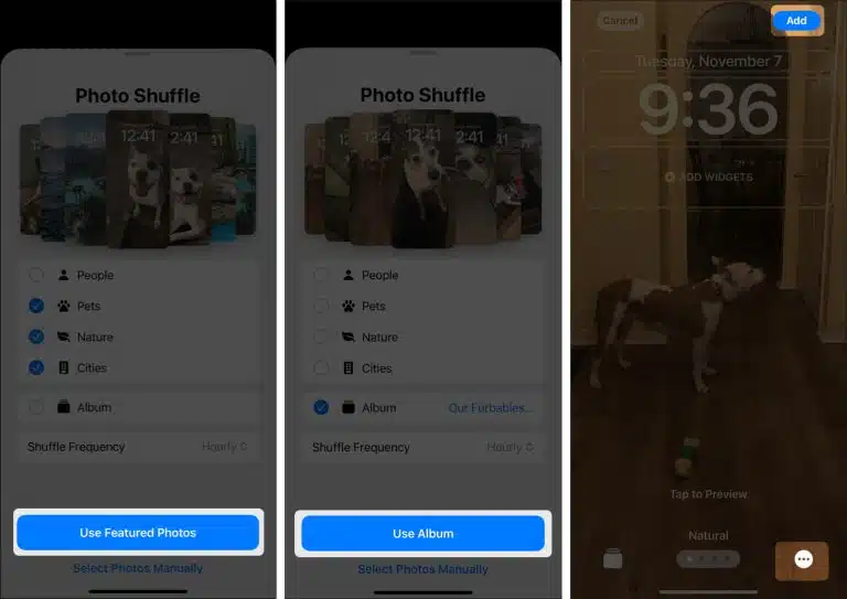 آموزش تغییر خودکار والپیپر آیفون