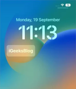 ویجت Lock Screen Icon برای آیفون