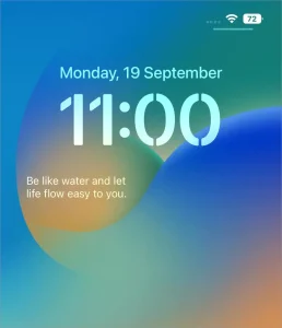 ویجت Motivation برای آیفون
