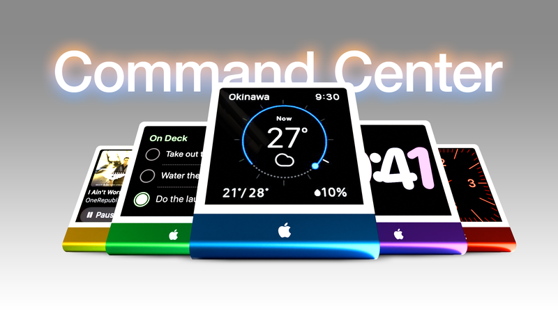 Command Center اپل یک کنترل کننده مرکزی تجهیزات خانه هوشمند است